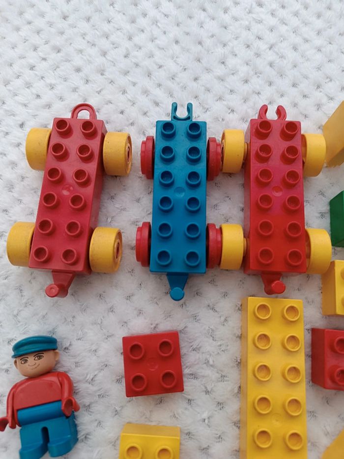 🔸Lot 28 Pièces LEGO Duplo Vintage dont 2 Personnages🔸 - photo numéro 4