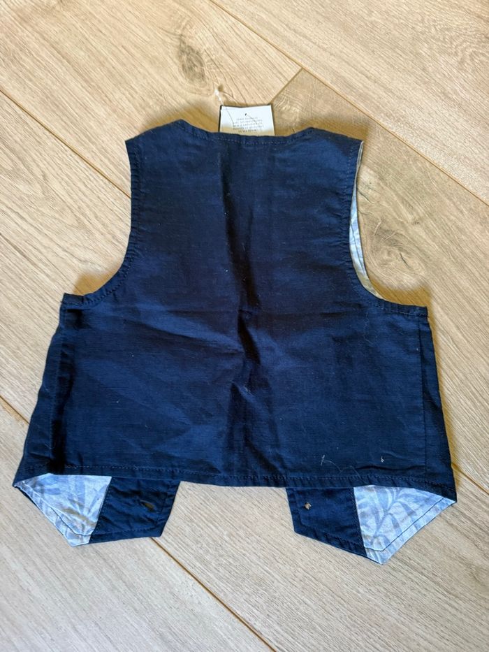 Gilet bleu marine - photo numéro 2