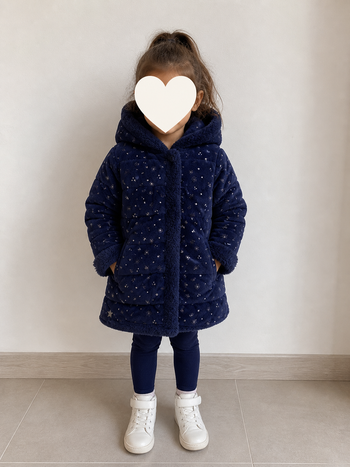 Manteau chaud double face sergent major 5 ans