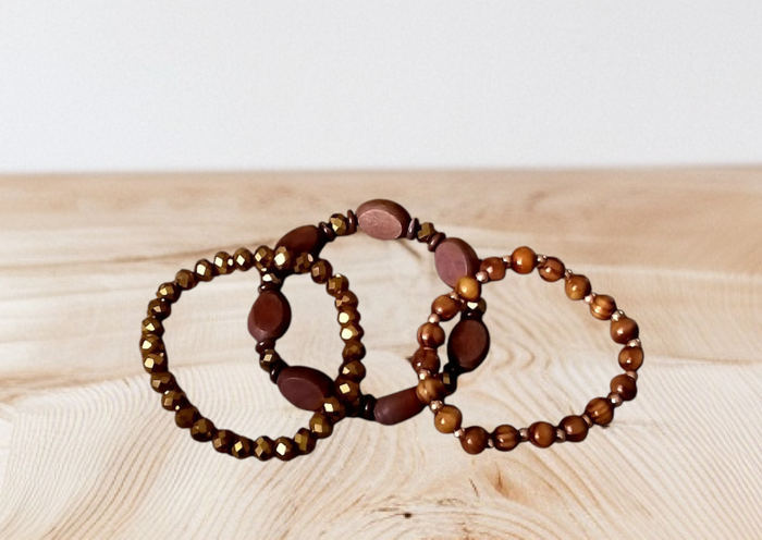 Lot 3 bracelets perles tu  Fashion Jewelry - photo numéro 5