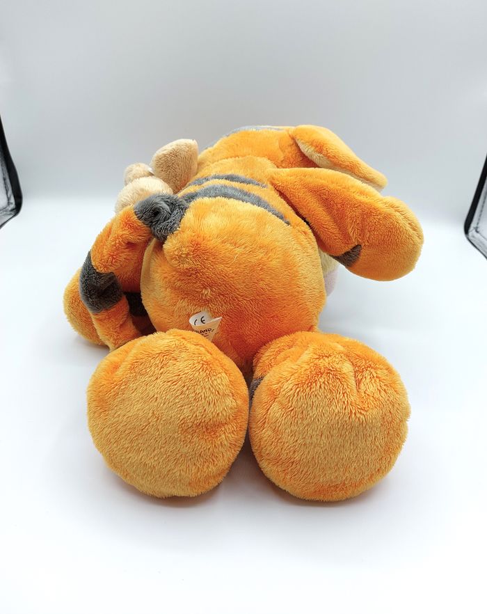 Grande peluche Tigrou grandes oreilles et petit gourou Disneyland Paris 37 cm doudou - photo numéro 5