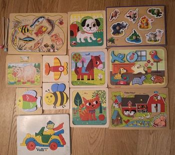 1.50euros le puzzle à l'unité ou possibilité de lot