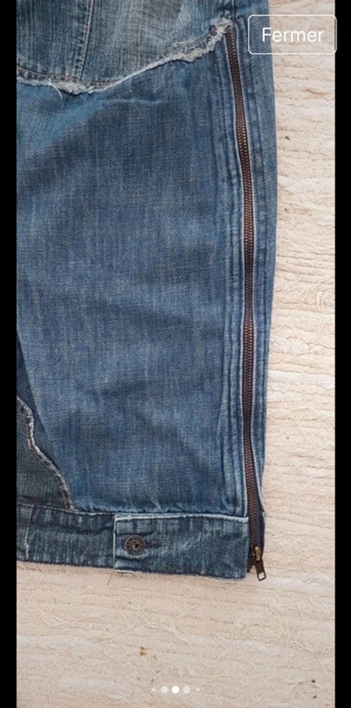 Jean vintage G-Star raw denim
Concept Elwood W36 L36 - photo numéro 11