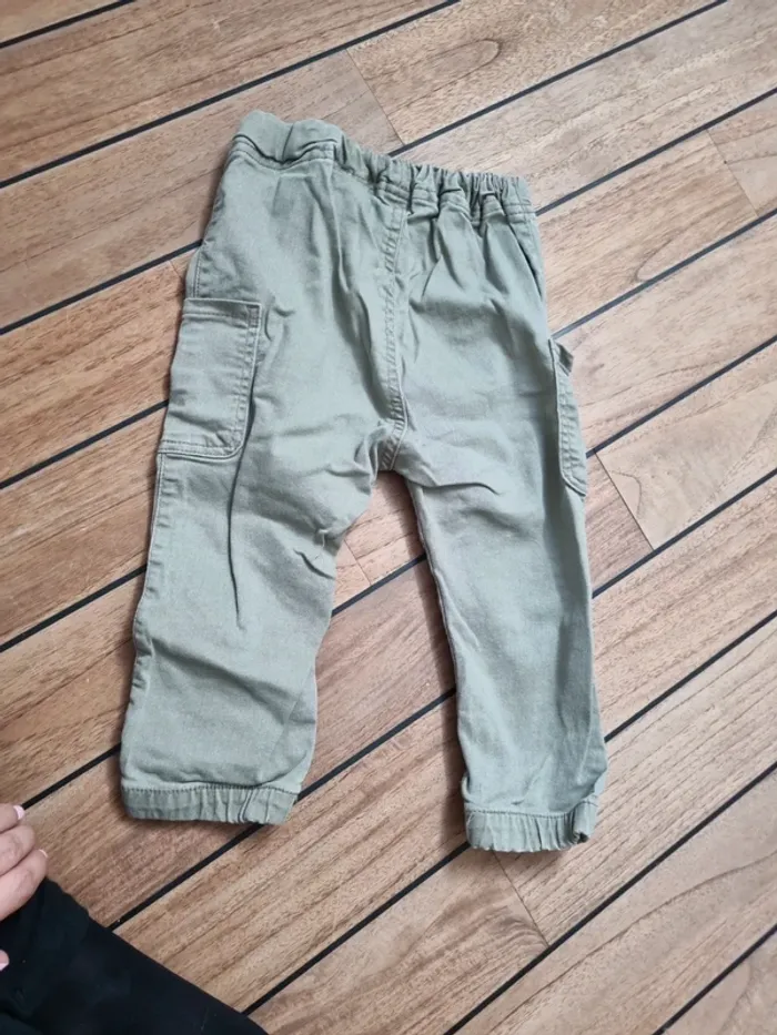 Pantalon cargo kaki - photo numéro 4