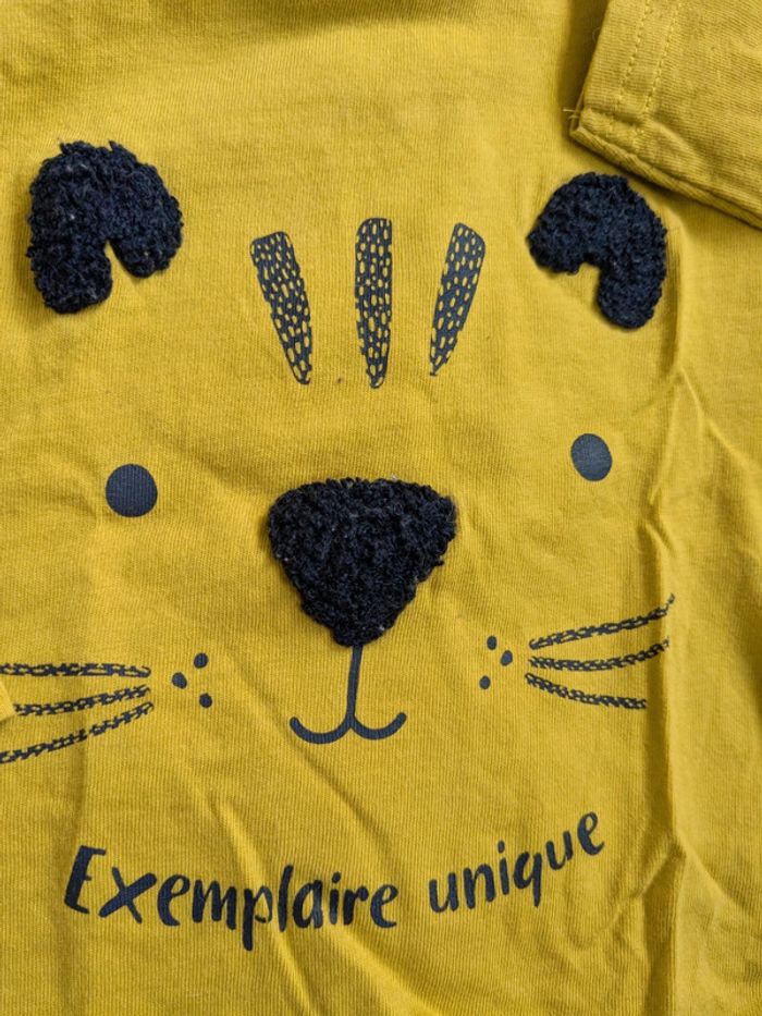 Lot de 4 tee-shirts ML 6mois - photo numéro 12