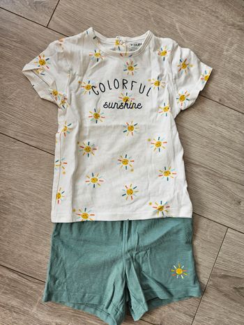 Pyjama short 12 mois