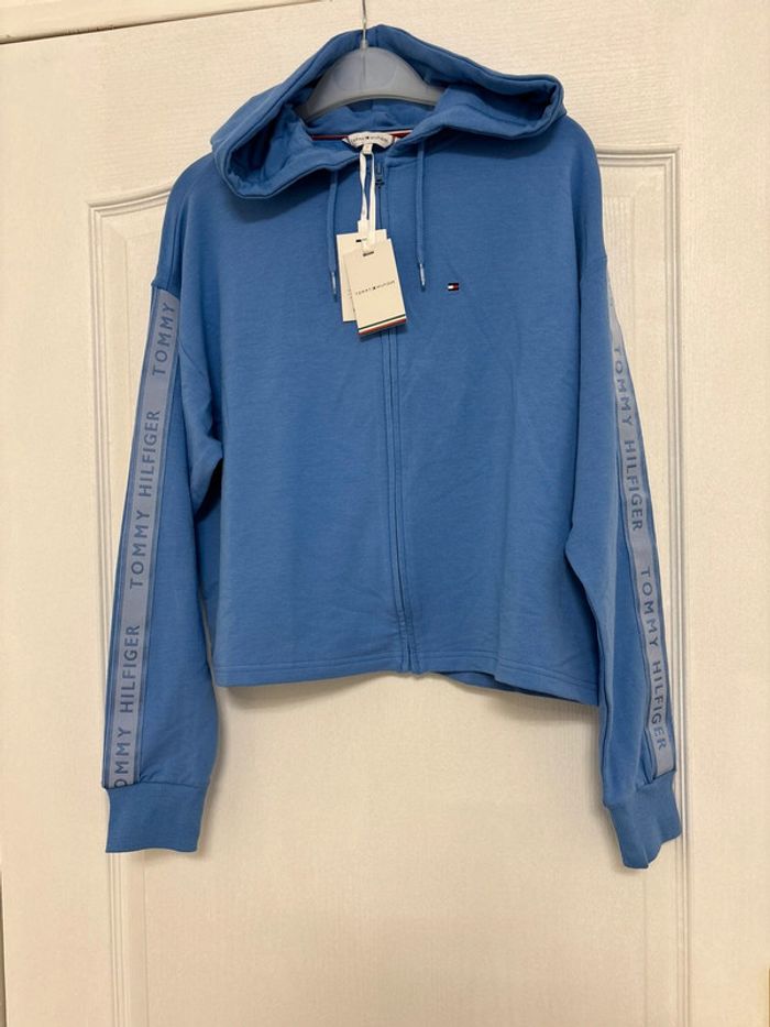 Sweatshirt à capuche zippé pour femme Tomy Hilfiger taille S 89€