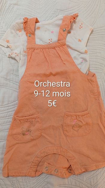 Ensemble t-shirt salopette