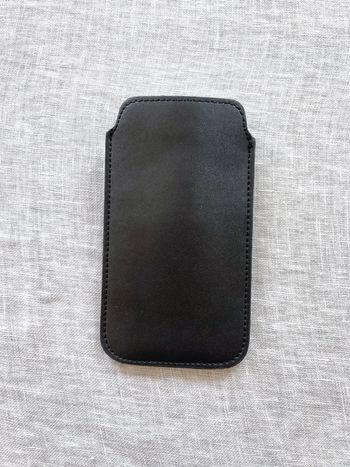 Pochette noir housse 85x150mm