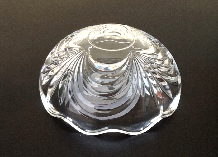 Années 1970 Coupelle / vide-poche polylobée Cristal d' Arques - photo numéro 5