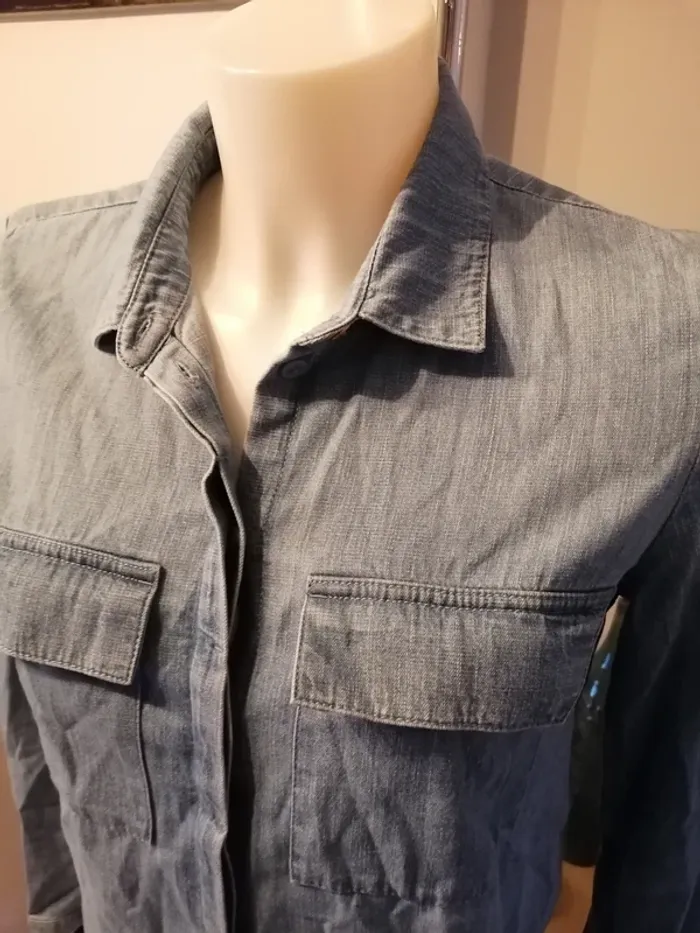 Chemise en jean esprit XS - photo numéro 2