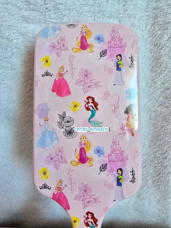 Brosse / Brush Disney Princesse Raiponce Mulan Ariel Aurore Cendrillon Vaiana - photo numéro 3