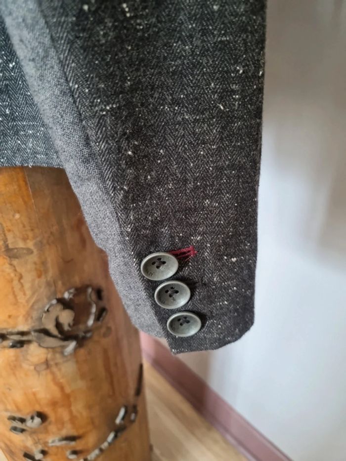 Veste blazer gris bonobo taille M - photo numéro 10