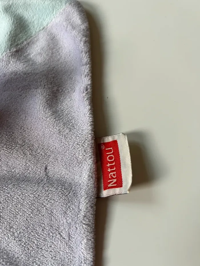 Doudou plat souris nattou - photo numéro 3