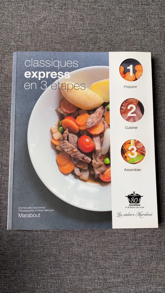 Classique express en 3 étapes Marabout cuisine