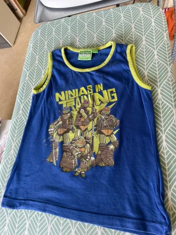 Teeshirt garçon tortue ninja 5 ans