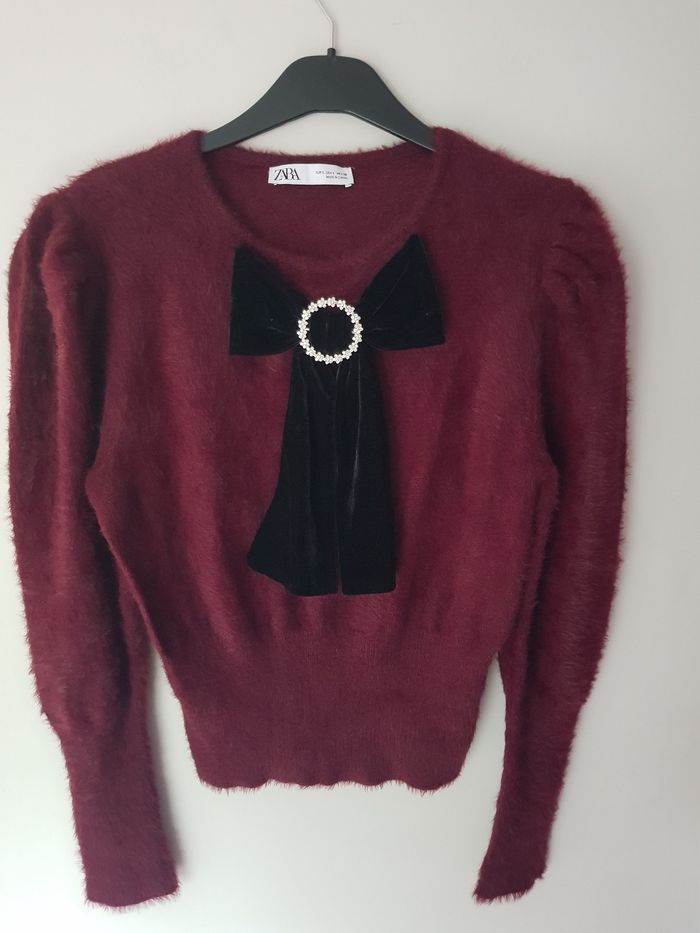 Magnifique pull tout doux taille 40 Zara - photo numéro 2