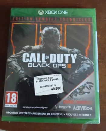 jeu Call of Duty Black ops - sous blister