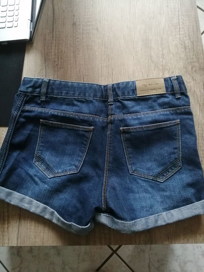 Short en jean fille - photo numéro 3