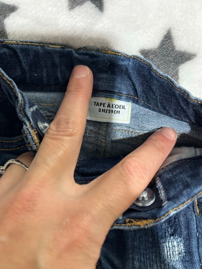 Jeans tape à l’œil 3mois - photo numéro 2