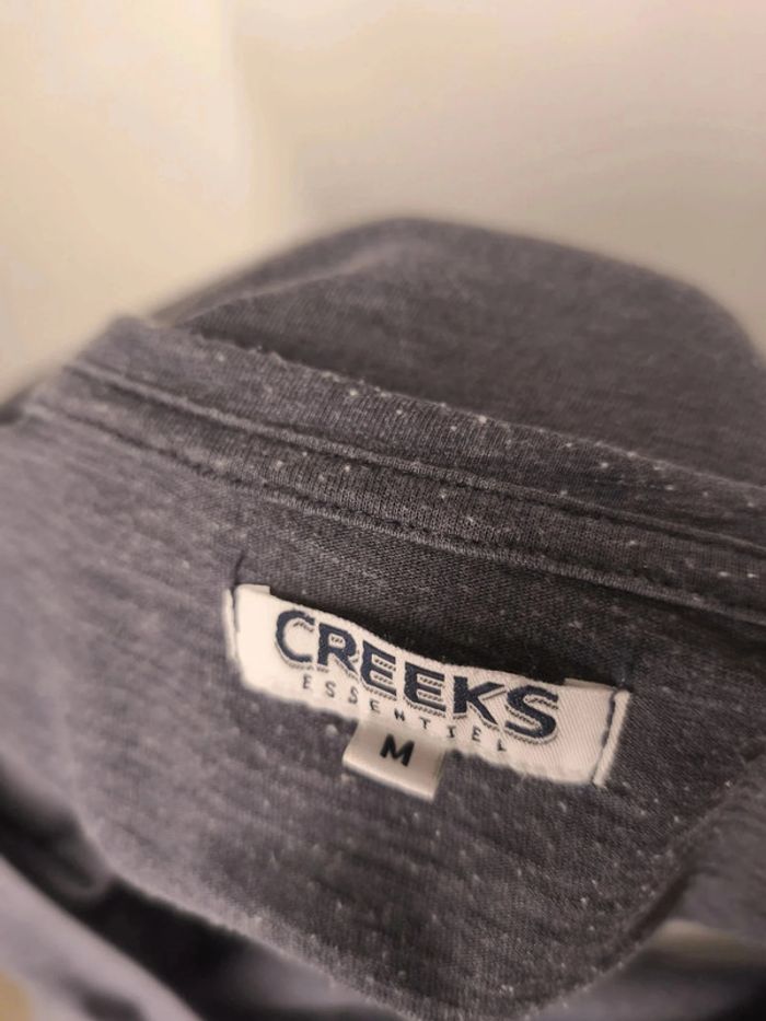 T-shirt Creeks Femme Taille M Gris - photo numéro 7