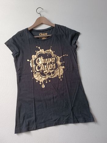 T-shirt noir et or Chupa Chups 36