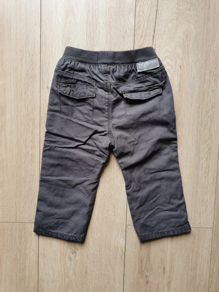 Pantalon épais gris Obaïbi 12 mois - photo numéro 5
