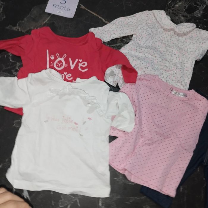 Gros lot t-shirt manches longues - photo numéro 4