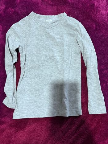 T shirt gris zeeman 110-116