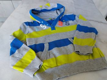Sweat capuche à poches 23 mois