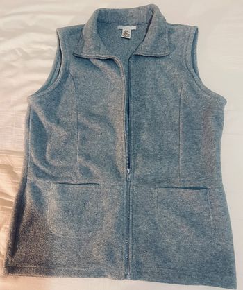 Gilet sans manches gris
