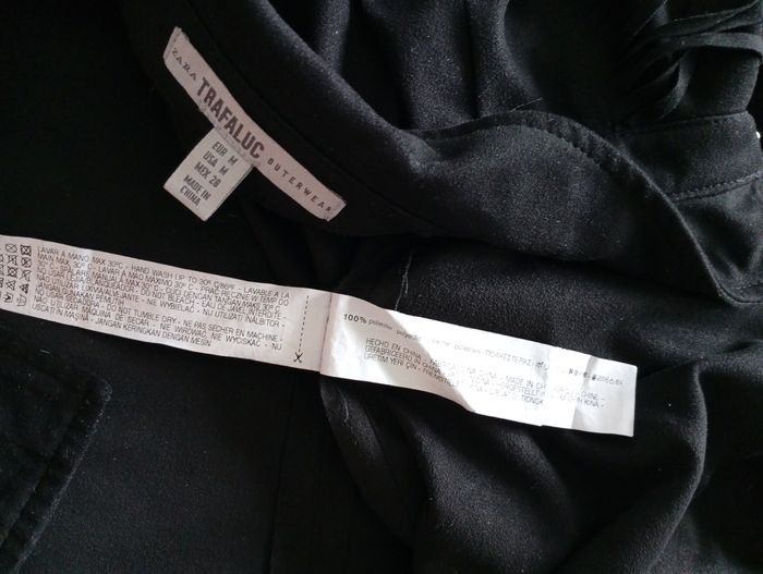 Veste Chemise en suédine noir 38 - photo numéro 8