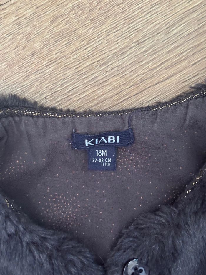 Fourrure sans manches noir Kiabi - photo numéro 4