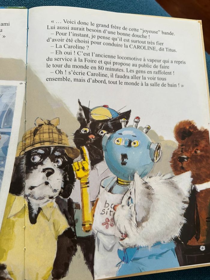 Livre Caroline baby-sitter Pierre Probst enfants singes Maki édition limitée bd album probst - photo numéro 4