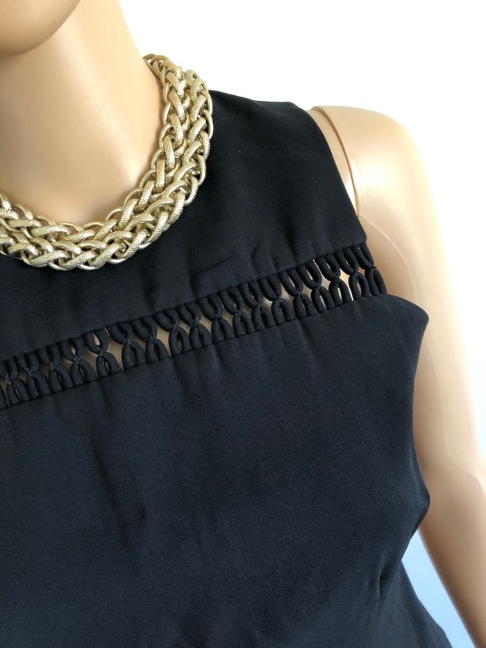 Robe noire neuve sans manches Morgan taille 34 (valeur 65€) avec défaut - photo numéro 4