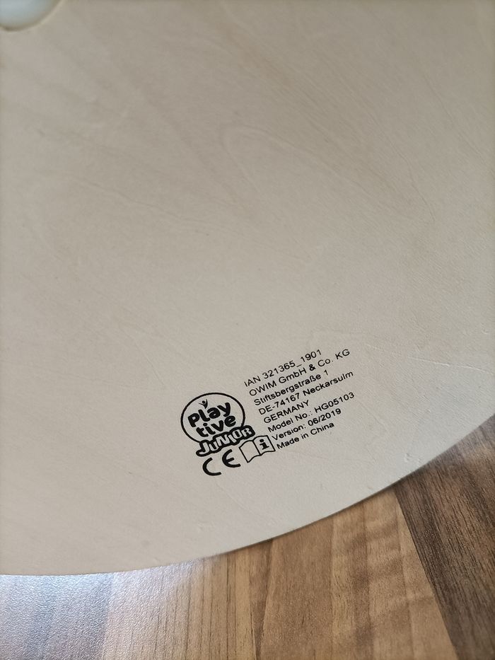 Horloge bois pour apprendre à lire l'heure - photo numéro 7