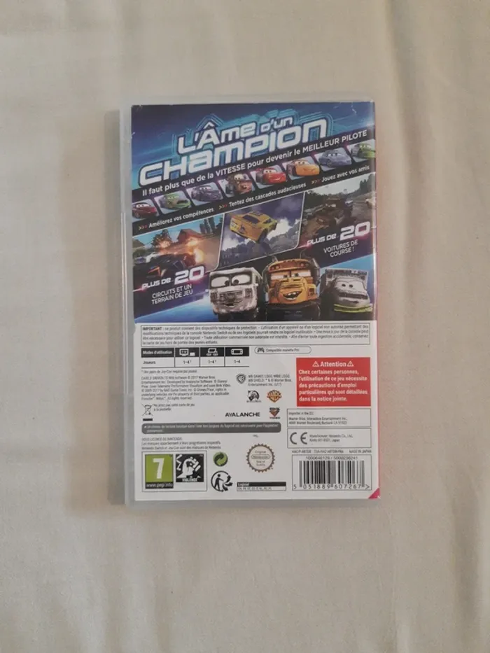 Jeu switch Cars - photo numéro 2