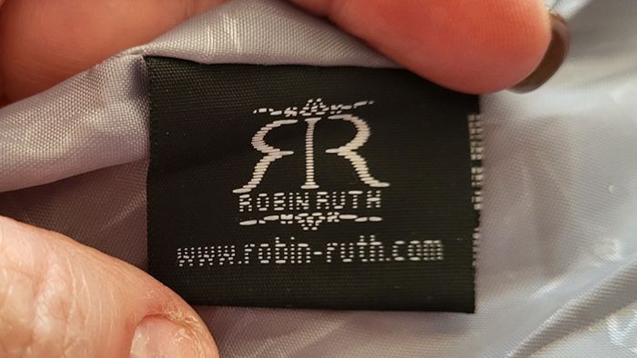 Robin Ruth Sac Miami -Porté Epaule&Fermeture Intégrale-Blanc, Lin&Motif Floral en TBE - photo numéro 6