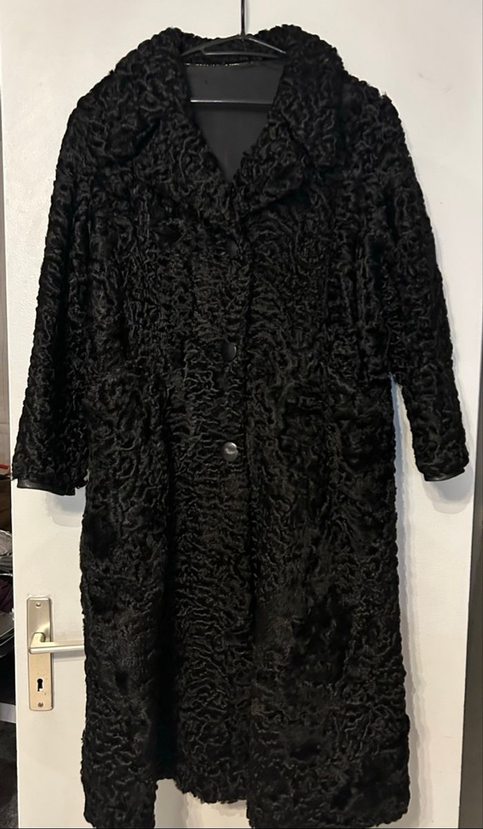 Manteau de fourrure astrakan - photo numéro 2