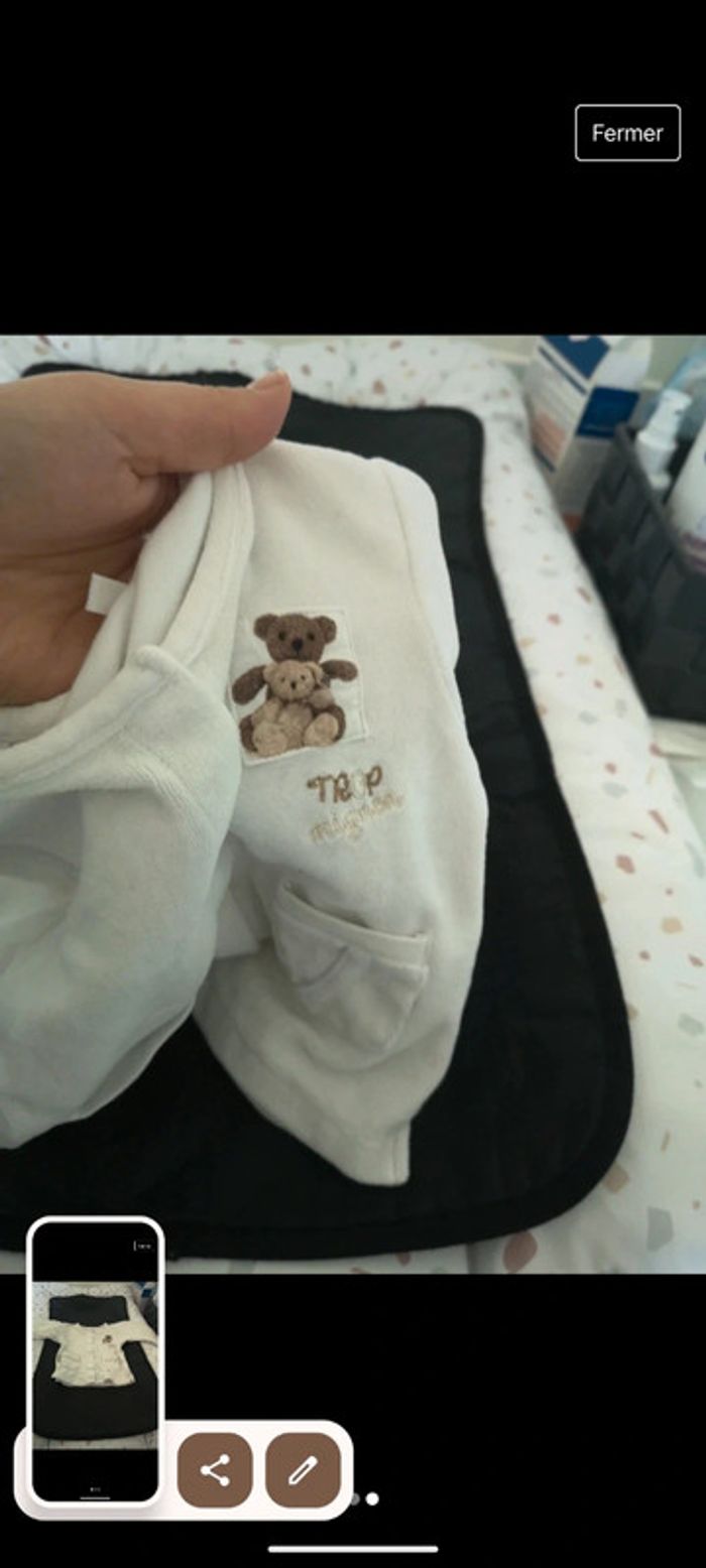 Pull mixte 3 mois - photo numéro 3