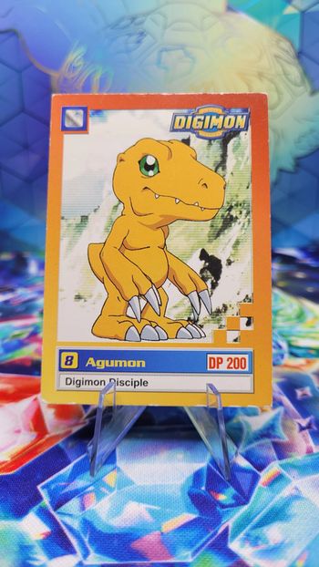Carte Digimon Agumon 11/34 Édition Série TV