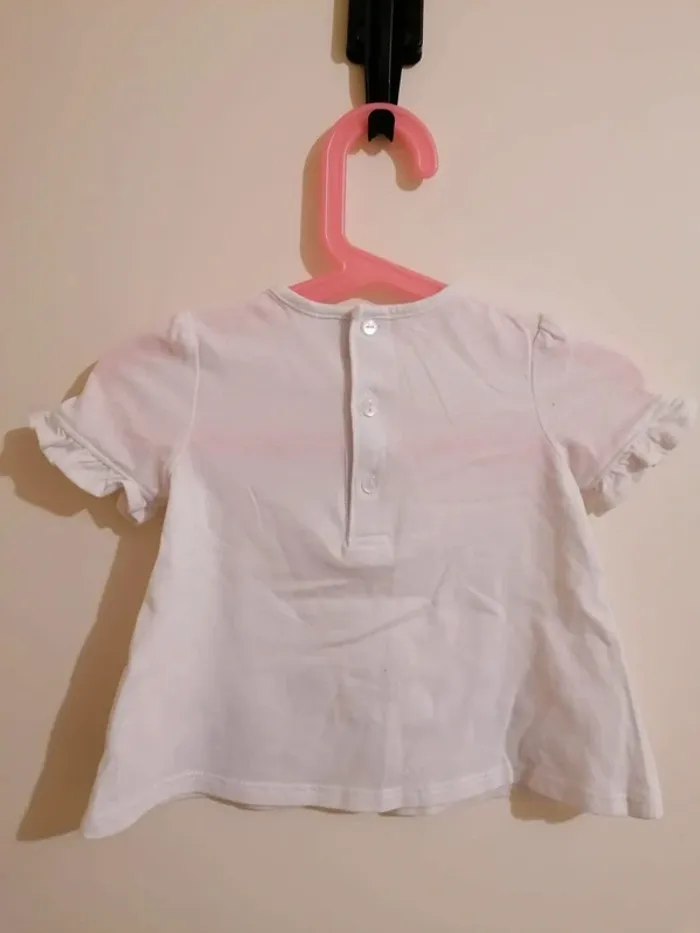 Ensemble été in extenso 12 mois motif fleurs - photo numéro 3