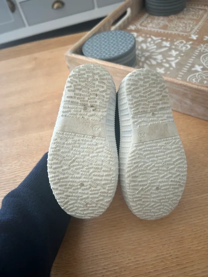 Chaussures en toile bébé gemo - photo numéro 3