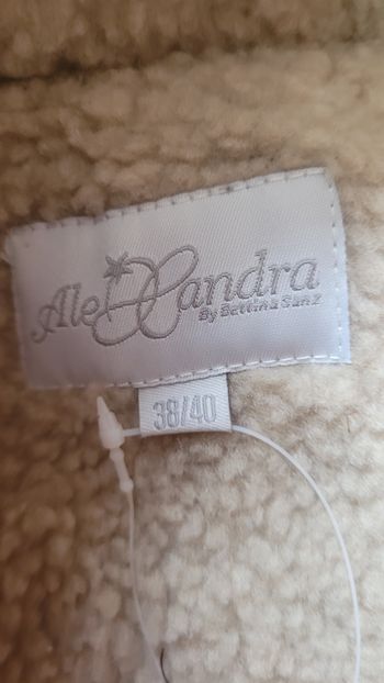 Manteau long col moumouté