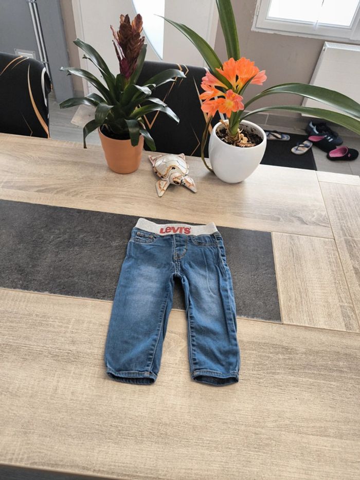 Pantalon jean souple garçon 9 mois 74cm Levi's