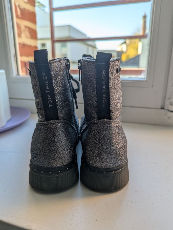 Bottines à paillettes tom tailor taille 36 - photo numéro 3