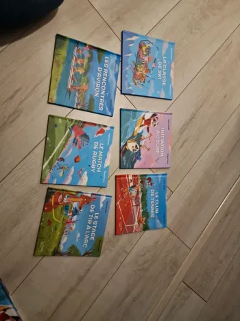 Lot livres Mac Do Thème Esprit Sportif