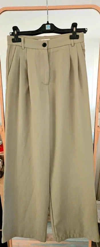 Pantalon ensemble tailleur oversize femme kaki taille M Neuf