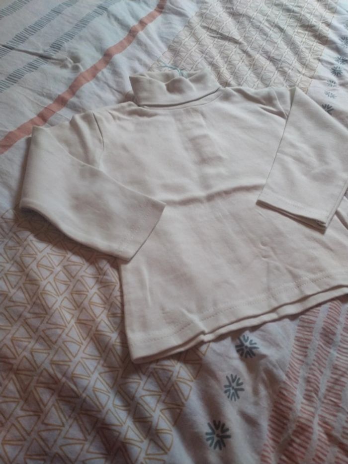 Sous pull écru 3 ans - photo numéro 2
