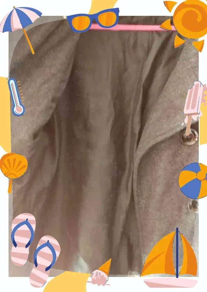 Veste caban court en laine femme - photo numéro 6